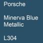 Preview: Porsche, Minerva Blue Metallic, L304.